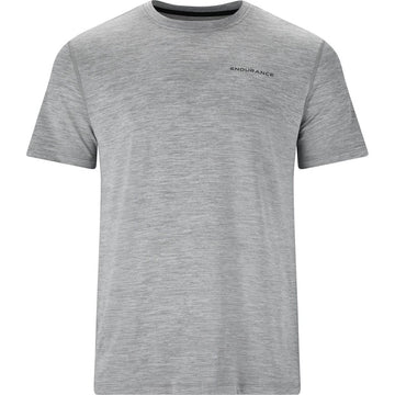 ENDURANCE Abdon Melange t-shirt - Herre - Light grey melange