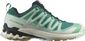 SALOMON XA PRO 3D V9 W GTX - Deep Lake / Electric Green / Vanilla Ice