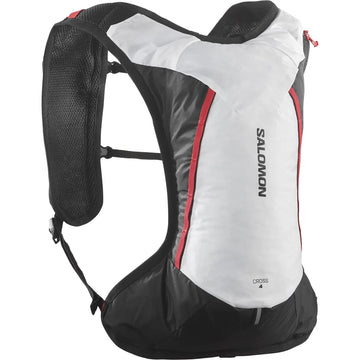 Salomon Cross 4 - White/Black/high risk red