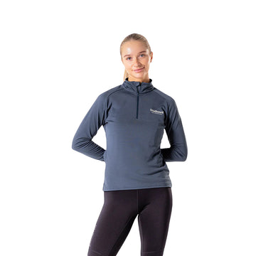 Liiteguard Ground-tech 1/4 zip - Dame - Dark navy blue