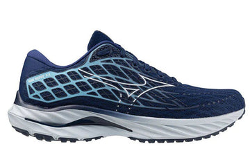 Mizuno Wave inspire 20 M Estate Blue/White/River blue - Herre