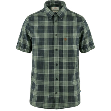 Fjällräven Övik skjorte - Herre - dark navy-patina green