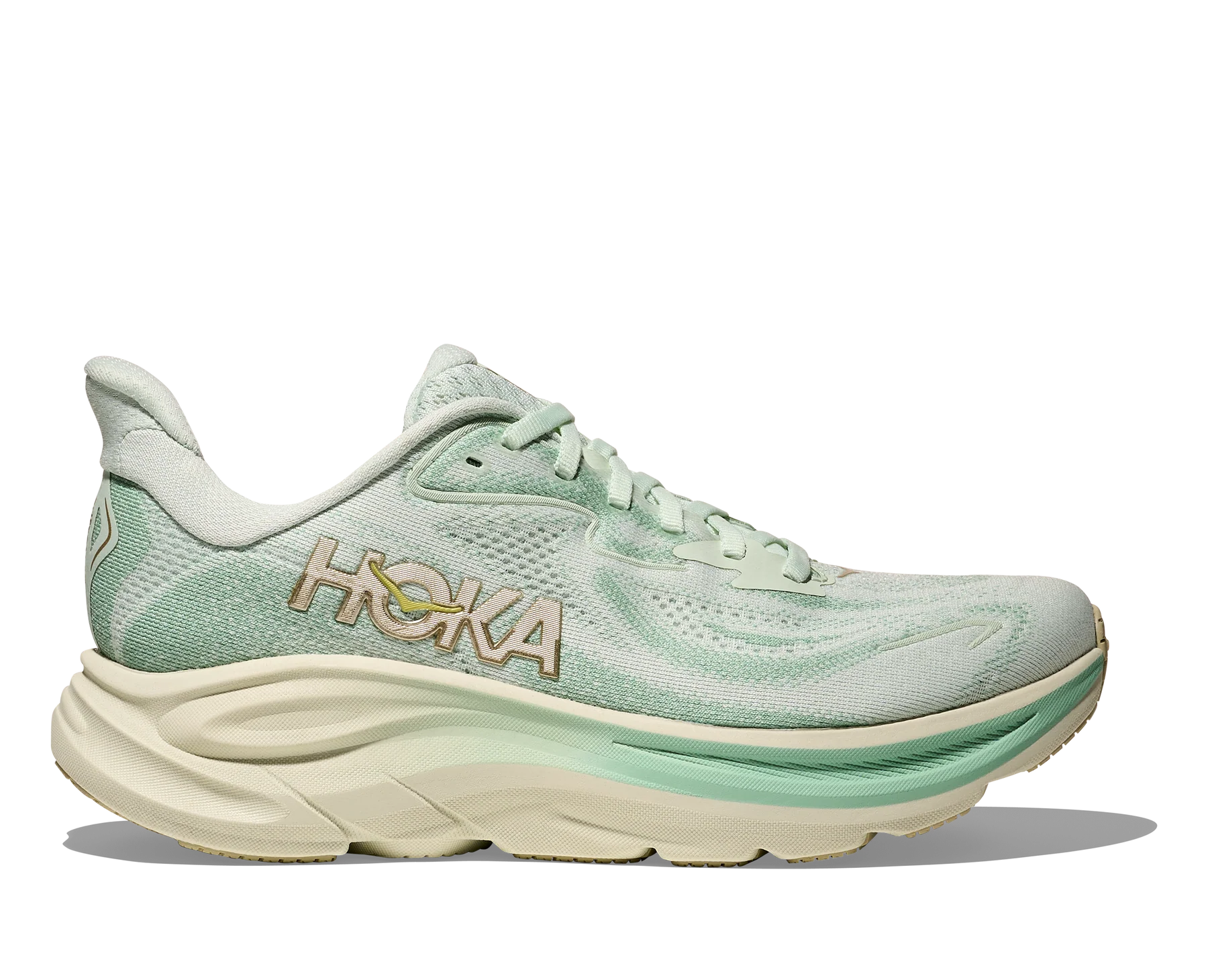HOKA Clifton 10 - DAME - Sea Glass/Jadeite