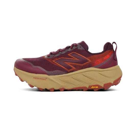 New Balance Fresh Foam X Hierro v9 - Dame -  Mulled Wine/Neo Flame