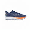 MIZUNO Wave skyrise 7 - Herre - Estate Blue/White/Coral Rose