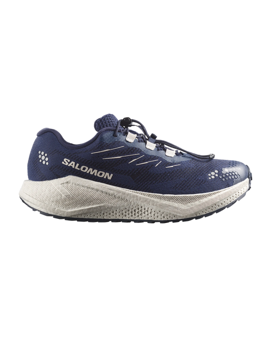 Salomon AERO BLAZE 4 GRVL GTX - Herre - Maritime Blue / Sivler Cloud