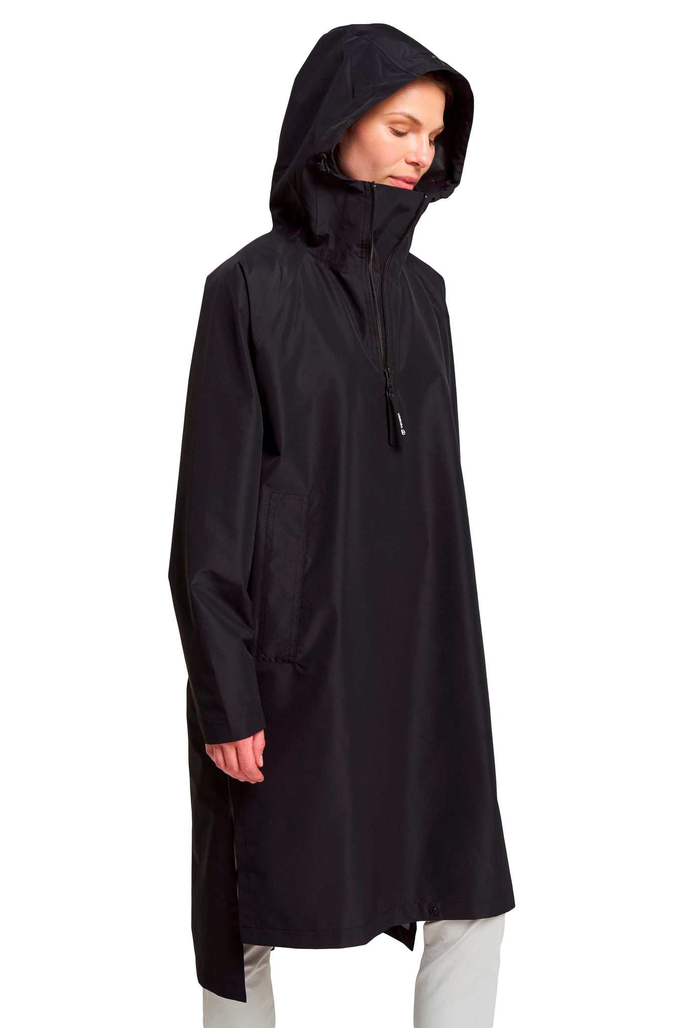 TENSON Drizzle poncho - Sort