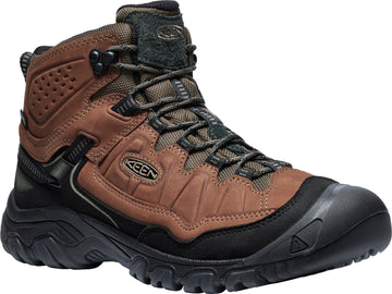KEEN Targhee IV Mid - Herre - Bison-Black