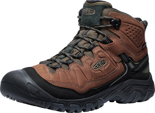 KEEN Targhee IV Mid - Herre - Bison-Black