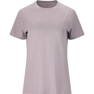 ENDURANCE Alvaly melange t-shirt  - Dame - Lilac grey