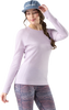 SmartWool Baselayer m. rund hals - Dame - Lavendel