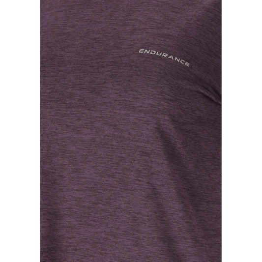 ENDURANCE Alvaly melange t-shirt - Dame - Nightshade