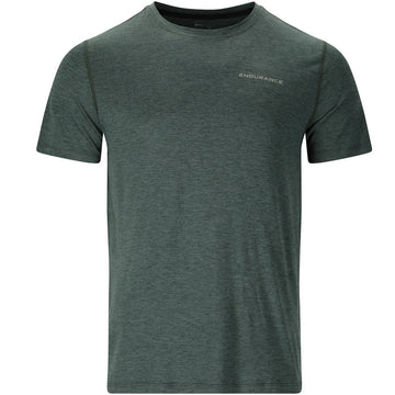 ENDURANCE Abdon Melange t-shirt - Herre - Green Gables