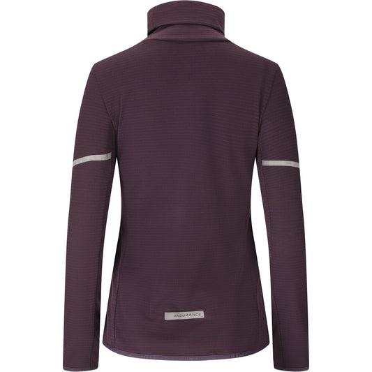 Endurance Bopha High Neck Midlayer - Dame - Nightshade
