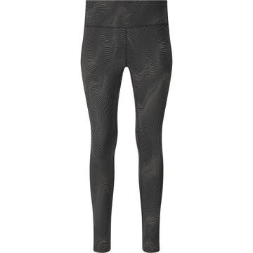 ENDURANCE Eastone Printed Tights - Dame - Reflex Zebra