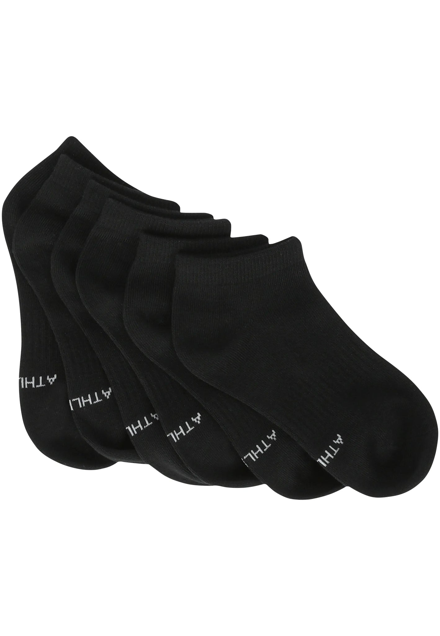 Athlecia bambus footies sort - Dame