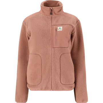 WHISTLER Felis Teddy fleece - Dame - Burlwood