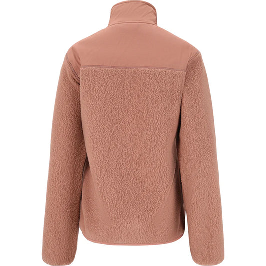 WHISTLER Felis Teddy fleece - Dame - Burlwood