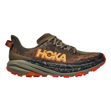 HOKA Speedgoat 6  ANTIQUE OLIVE /  SQUASH