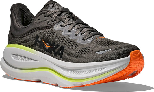 HOKA Bondi 9 - Herre - Asphalt Grey / Gravel