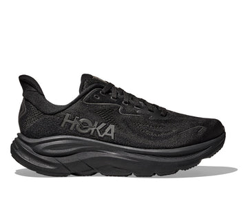 HOKA Clifton 10 - DAME - BLACK/BLACK