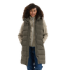 WHISTLER Joana lang puffer vest - Dame - Grøn