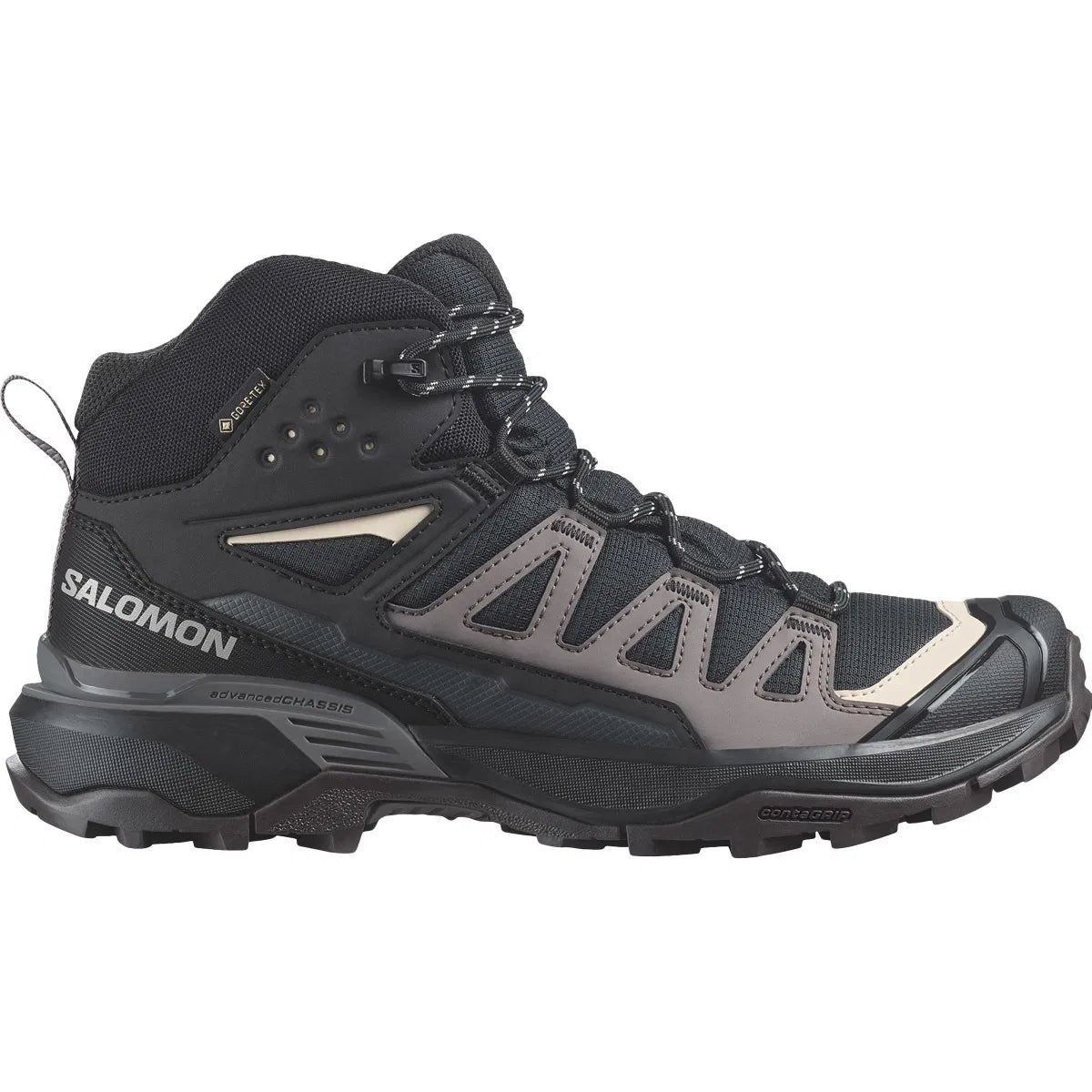 SALOMON X Ultra 360 Mid GTX - Dame - Black / Plum Kitten / Shale