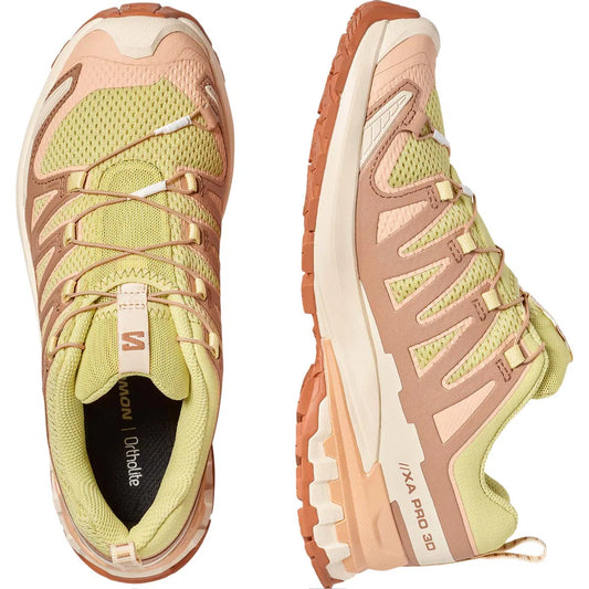 Salomon XA PRO 3D V9 - Dame - Endive/Burro/Almond Cream