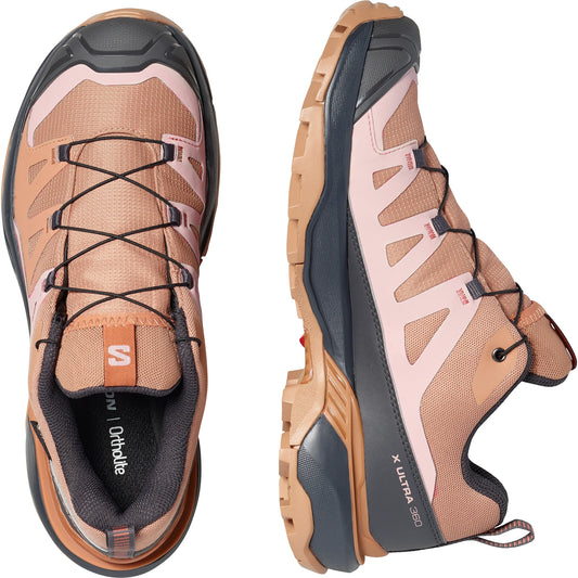 Salomon X ultra 360 GTX - Dame - Burro/Asphalt/Pecan