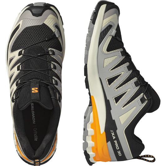 Salomon XA PRO 3D V9  - Herre - Black/Gull/Turmeric