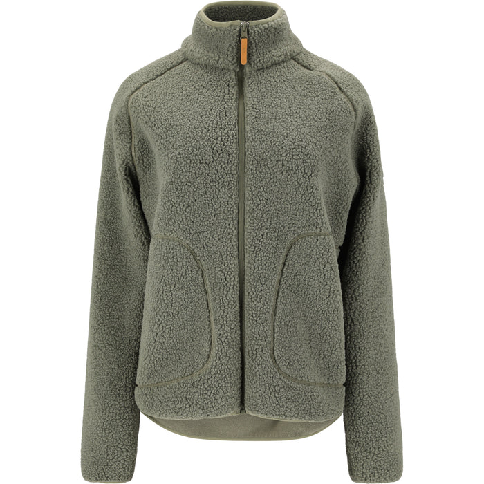 WHISTLER Pioneer Teddy fleece - Dame - Dusty Olive