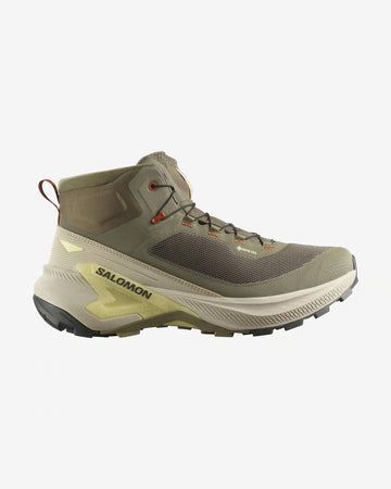 Salomon GENESIS MID GTX - Herre - Olive Night/Peat/Eucaly