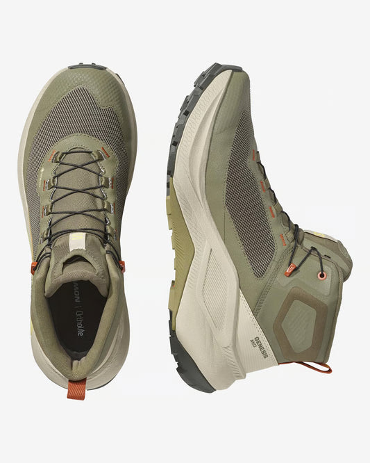 Salomon GENESIS MID GTX - Herre - Olive Night/Peat/Eucaly