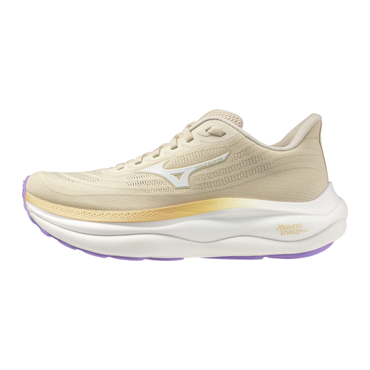 Mizuno Wave Sky 9 - Dame - Summer Sand/White/Curds&Whey