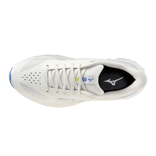 MIZUNO Wave skyrise 7  - Dame - Snow White/Ultramarine