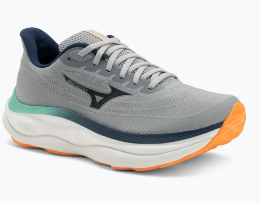 Mizuno Wave Sky 9 - Herre - Harbor Mist/Dress Blues/Ice Green