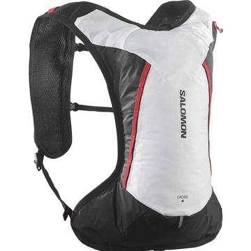 Salomon Cross 4 - White/Black/high risk red