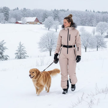 Whistler Courtney Jumpsuit W-Pro 15000 - Dame - Simply Taupe