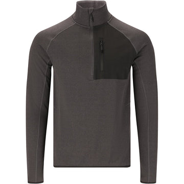 Whistler Helge Half zip midlayer - Herre - Dark Grey Melange