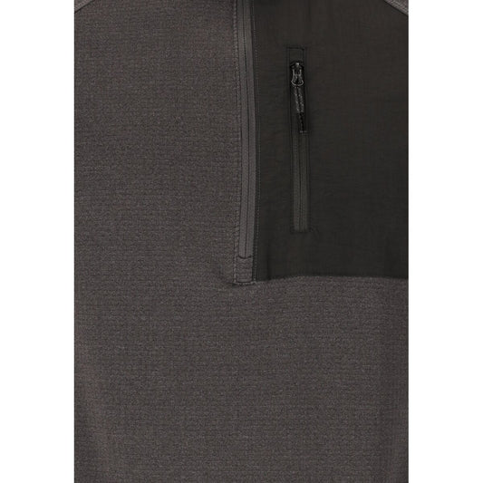 Whistler Helge Half zip midlayer - Herre - Dark Grey Melange
