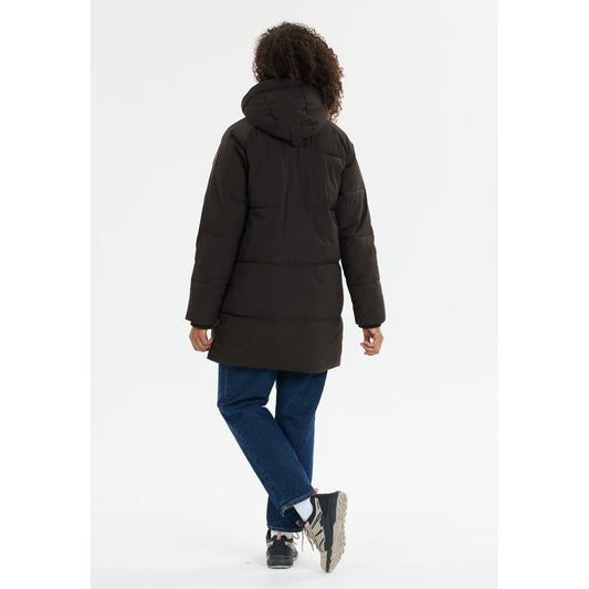 Whistler Greyston Long Puffer Jacket - Dame - Black