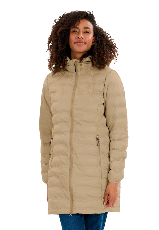 WHISTLER Froze long puffer jakke - Dame - Fallen Rock