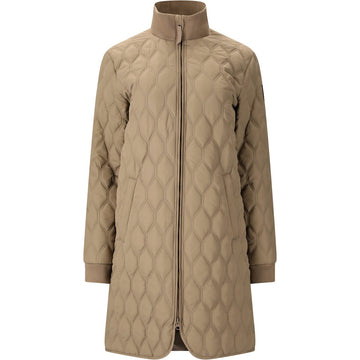 WHISTLER Nellye Long Quilted jakke - Dame - Fallen Rock