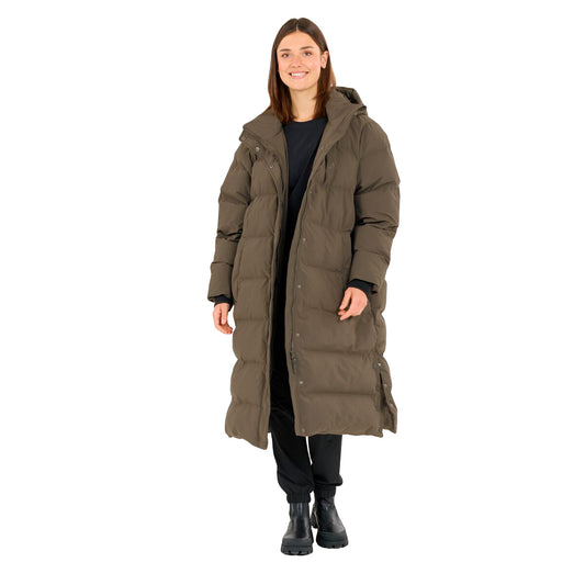 Whistler Adalee long puffer jakke  - Dame - Green ink