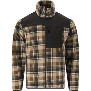 Whistler Astrali Checked fleece - Herre - Teak