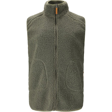 Whistler Pioneer Teddy fleece vest - Dame - Dusty Olive