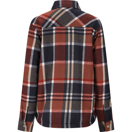 WHISTLER Charley Loose Teddy Linned Shirt - Dame - Navy Blazer
