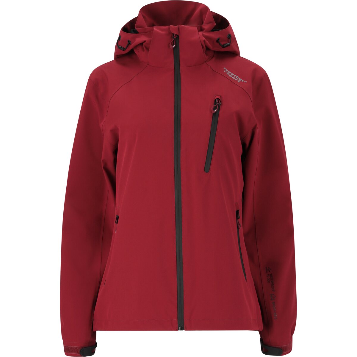 Weather Report Camelia dame jakke Biking  Red