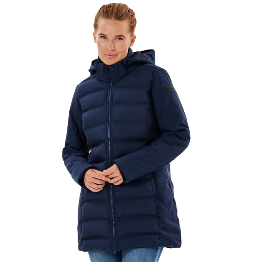 CMP Parka light - Dame - Black/blue