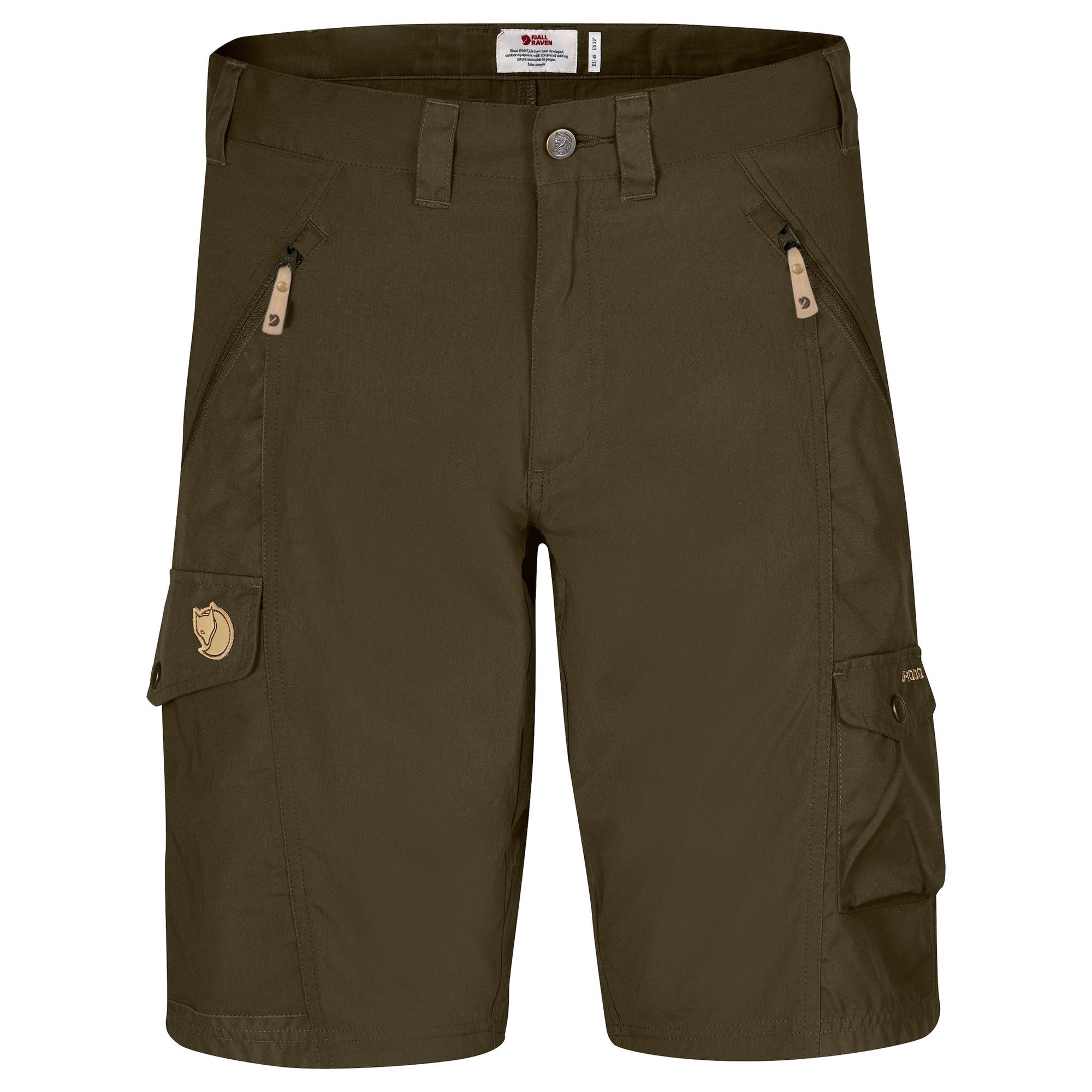 FJÆLLRÆVEN Abisko shorts brun - Herre